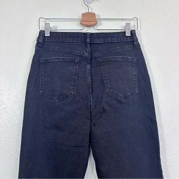 Elizabeth & James High rise flare jeans in black size 6-28 - Picture 9 of 10